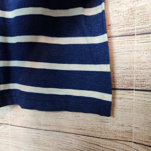 Rag & Bone Jean Blue White Striped Women's Tank Top Small Comfy 100% Cotton - Picture 4 of 12